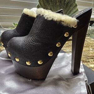 Giuseppe Zanotti Tropez Platform Clogs EU 38.5